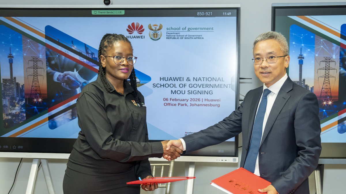 DawentsIT: Huawei Partners With South Africa’s Government To Train Digital Workers